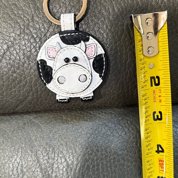Coach adorable cow key fob - Picture 5 of 7